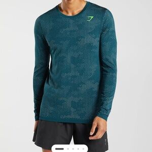 Gymshark Long Sleeve Slim Fit Seamless Athletic Top